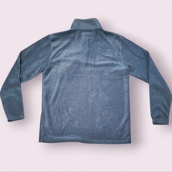 Free Fly Pullover Performance Sage Green 1/4 Snap Sweater Fleece Mens Size M EUC - Picture 2 of 4